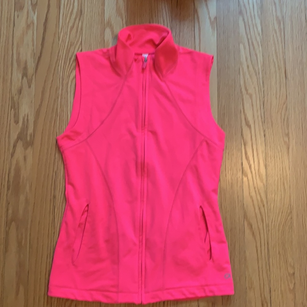 Hot pink vest
